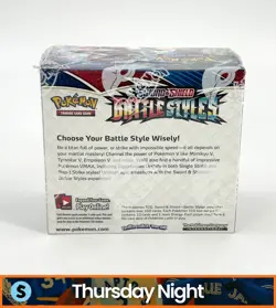 POKEMON TCG SWORD & SHIELD BATTLE STYLES SEALED BOOSTER BOX - Image 2