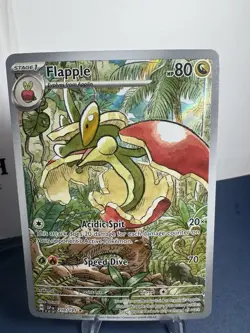 Pokemon TCG Flapple Surging Sparks Illustration Rare Card 210/191 NM/M Condition - Image 2