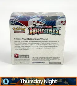 POKEMON TCG SWORD & SHIELD BATTLE STYLES SEALED BOOSTER BOX - Image 2