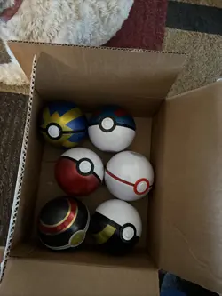 Pokemon TCG Poke Ball Tins/ 6 Unique Pokeballs - Image 1