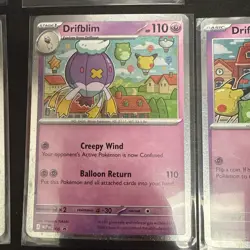 8 Pokemon 2025 Mega Evolution Promos: Drifblim 006 and Drifloon 005. - Image 3