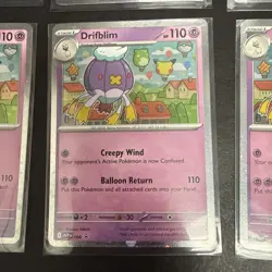 8 Pokemon 2025 Mega Evolution Promos: Drifblim 006 and Drifloon 005. - Image 4