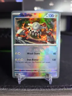 Pokemon TCG Heatran 68/131 SV:Prismatic Evolutions Masterball Reverse Holo NM/M - Image 1