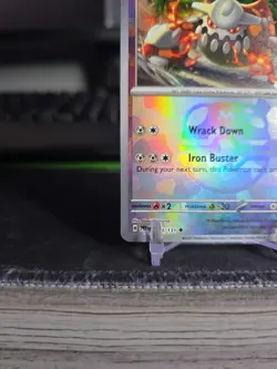 Pokemon TCG Heatran 68/131 SV:Prismatic Evolutions Masterball Reverse Holo NM/M - Image 3