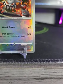 Pokemon TCG Heatran 68/131 SV:Prismatic Evolutions Masterball Reverse Holo NM/M - Image 4