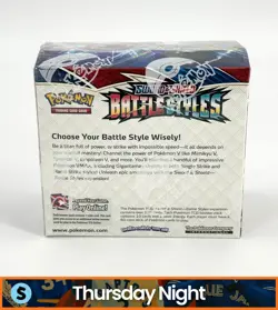 POKEMON TCG SWORD & SHIELD BATTLE STYLES SEALED BOOSTER BOX - Image 2