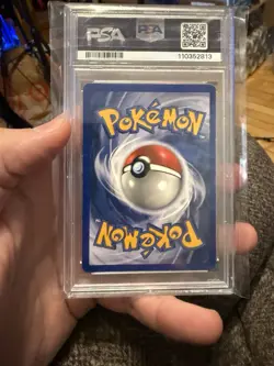 1999 POKEMON BASE SET UNLIMITED #14 RAICHU-HOLO PSA 5 - Image 2