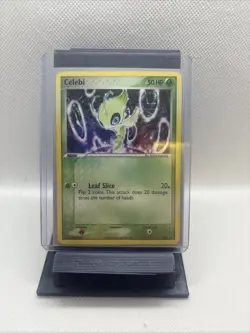 2005 Pokemon TCG Celebi #029 Holo Rare Black Star Promo - Image 1