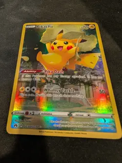 Pikachu GG30/GG70 Galarian Gallery Holo Pokemon 2023 Crown Zenith NM - Image 3