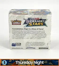 POKEMON TCG SWORD & SHIELD BRILLIANT STARS SEALED BOOSTER BOX - Image 2