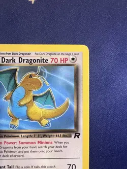 2000 Pokemon Team Rocket Dark Dragonite 22/82 Rare WOTC Wizards NM VLP #22 - Image 3