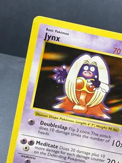 Jynx 31/102 Shadowless Base Set POKEMON 1999 Moderate Play MP - Image 2
