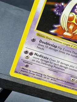 Jynx 31/102 Shadowless Base Set POKEMON 1999 Moderate Play MP - Image 4