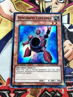 Synchron Explorer 5ds3-en005 1st Edition (NM) Super Rare Yu-Gi-Oh! - Image 1