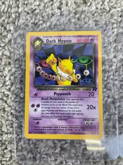 Lot of 8 Vintage 1999-2000 Wizards Pokemon TCG Team Rocket Heroes Base Set - Image 2