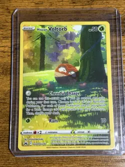 2023 Pokemon Sword & Shield Crown Zenith Hisuian Voltorb Galarian Gallery GG01 - Image 1