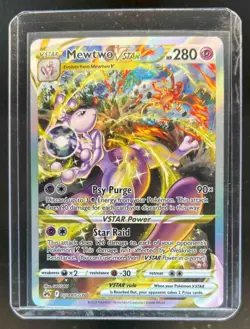 2023 Pokemon Sword & Shield Crown Zenith Mewtwo VST Galarian Gallery #GG44/GG70 - Image 1