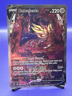 2023 Pokemon Sword and Shield Crown Zenith Galarian Gallery #GG54 Zamazenta - Image 1