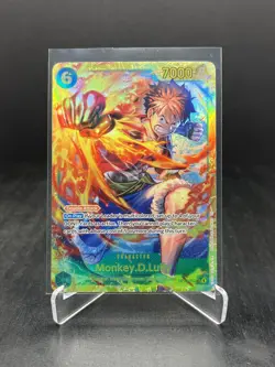 2025 One Piece Carrying On His Will Monkey D. Luffy Secret Rare #OP13-118 (D) - Image 1