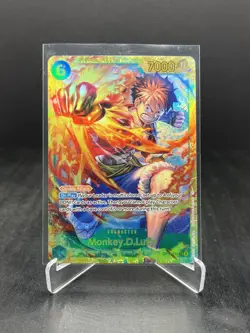 2025 One Piece Carrying On His Will Monkey D. Luffy Secret Rare #OP13-118 (B) - Image 1
