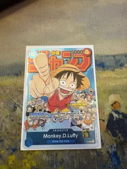 One Piece TCG- Monkey D Luffy P 033- Championship Promo Tournament 2023 Eng Nm - Image 1