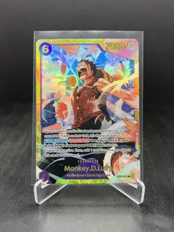 2025 One Piece Extra Booster Monkey D. Luffy Secret Rare #EB02-061 - Image 1