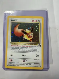 Pokemon Eevee Wizards Black Star Promo 11 Holo NM - Image 1