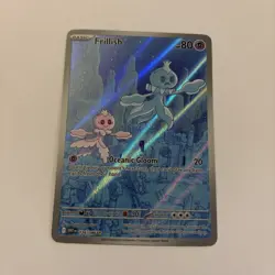 Pokemon White Flare Frillish 126/086 Illustration Rare NM Pack Fresh - Image 1