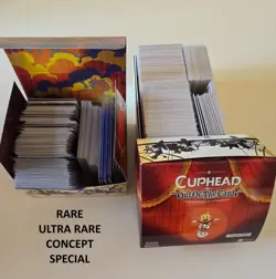 Carte CUPHEAD Out Of The Cards - Rare Ultra Rare Concept Special Contract - Image 1