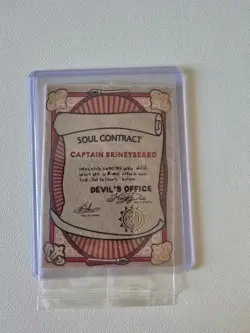 Carte CUPHEAD Out Of The Cards - Rare Ultra Rare Concept Special Contract - Image 4