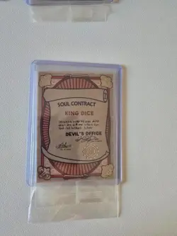 Carte CUPHEAD Out Of The Cards - Rare Ultra Rare Concept Special Contract - Image 5