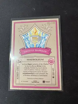 Ghostly Barrage - /200 - 137/160 - Tomodachi Press Cuphead out of the cards - Image 2