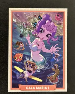 Cuphead Out Of The Cards - Carta Numerata 1/1 Cala Maria - Unica al mondo - Image 1