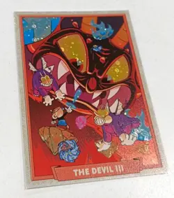 Cuphead Out Of The Cards The Devil III 016/150 Misprint Cosmo Holo /10 - Image 3