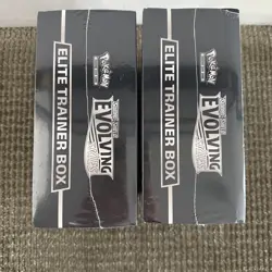 Pokemon Evolving Skies Sword Shield Elite Trainer Box ETB Set of 2, Sealed - Image 5