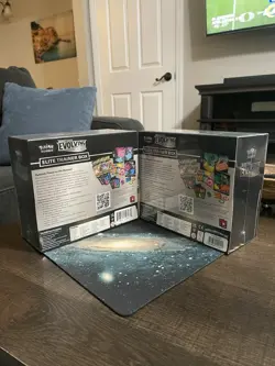 Pokemon TCG Sword & Shield Evolving Skies Elite Trainer Box Set of 2 ETBs Sealed - Image 2