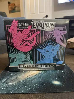 Pokemon TCG Sword & Shield Evolving Skies Elite Trainer Box Set of 2 ETBs Sealed - Image 3