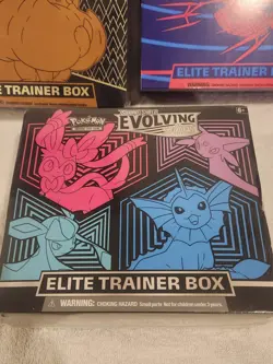 Pokemon Elite Trainer Box Sealed 3 Evolving Skies Darkness Ablaze Shining Fates - Image 2
