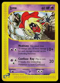 Pokemon Card - Jynx Aquapolis 18/147 Rare Non-Holo - Image 1