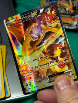 Pokemon TCG: / Charizard / EX XY121 Black Star Promo Full Art Holo MP/HP Card - Image 3