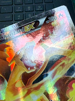 Pokemon TCG: / Charizard / EX XY121 Black Star Promo Full Art Holo MP/HP Card - Image 5