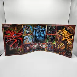 1996 Yu-Gi-Oh! Trading Card Game Shonen Jump Board Play Mat Official Konami Used - Image 1