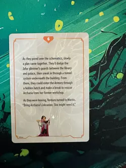 Disney Lorcana: Reign of Jafar - Story Lore Card: Card #6 - Image 1