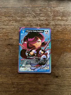 Cookie Run Braverse TCG Cherry Cola Cookie SUPER RARE Card BS7-076 ENG - Image 1