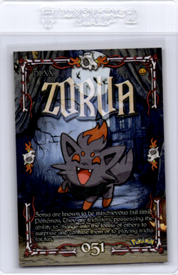 zorua Peruvian Halloween Pokemon card - Image 1