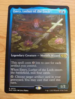 Emry, Lurker of the Loch - 0074 (March of the Machine) - Foil Etched - Image 1
