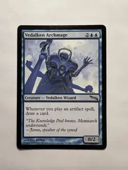 Vedalken Archmage - MTG Mirrodin - MP - Image 1
