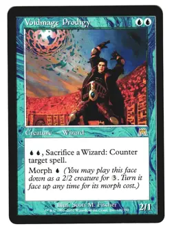 Magic the Gathering VOIDMAGE PRODIGY #120/350 Onslaught 2002 Rare - Image 1