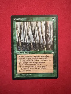 Earthlore - Ice Age - MTG Magic The Gathering Vintage 90’s - Image 1