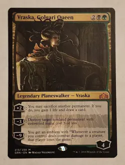 MTG - Vrsska, Golgari Queen - Guilds of Ravnica Regular Mythic NM/MINT Magic - Image 1